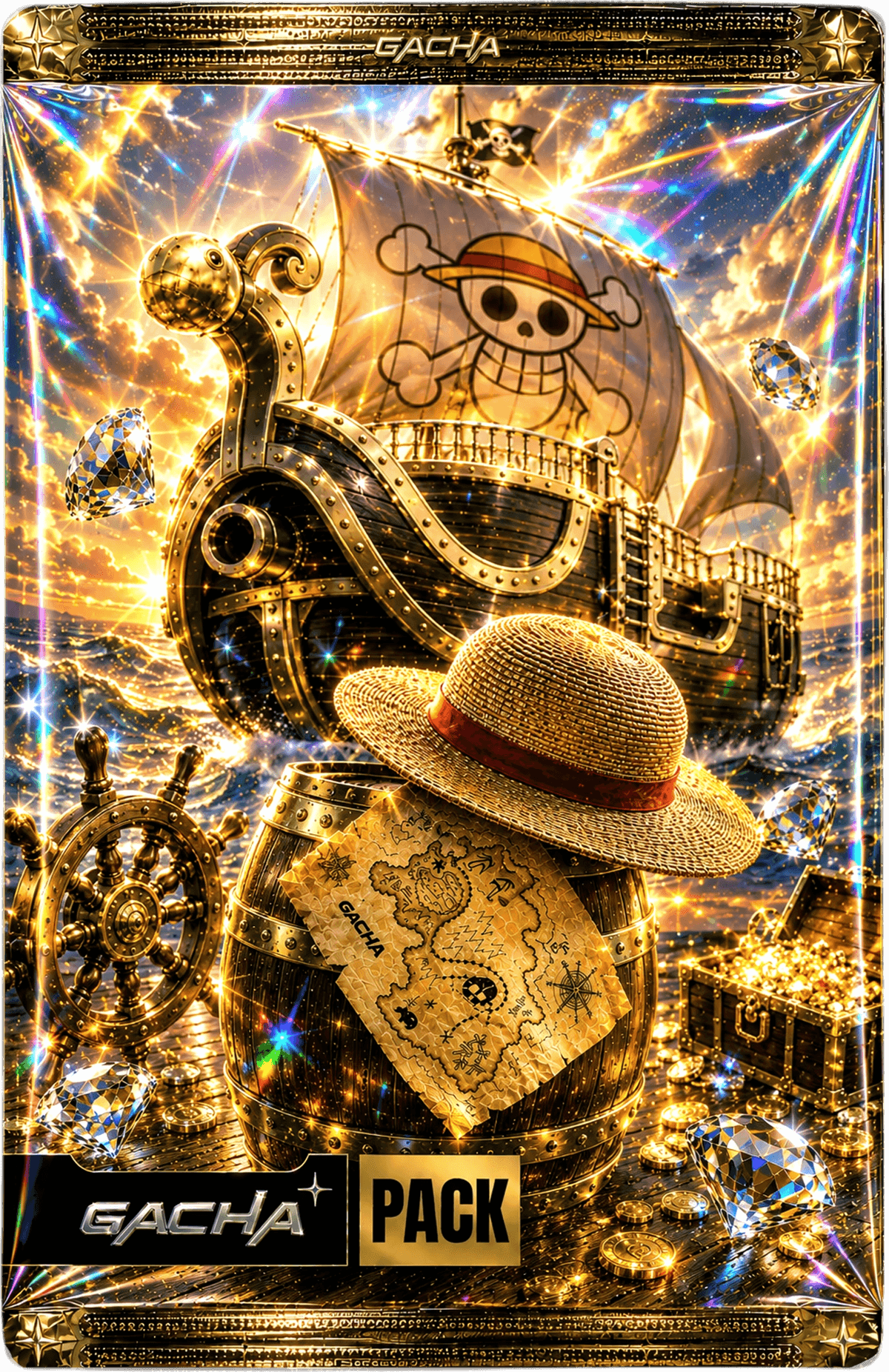 One Piece Emperor Chase Pack